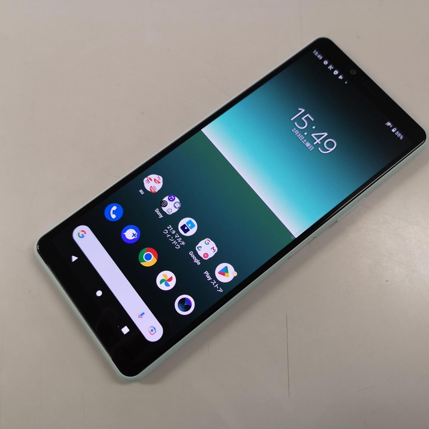 ムスビー｜☆利用制限〇☆ Xperia 10 II SOV43 ミント SIMロック解除済 