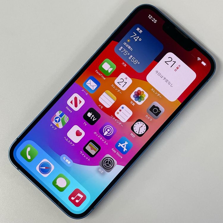 ���������¡��� iPhone 13 128GB �֥롼 SIM���å������