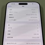 ���������¡��� iPhone 16 Pro Max 256GB �ǥ����ȥ����˥��� SIM���å������