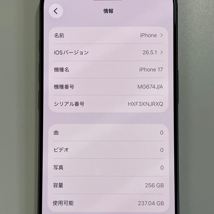 iPhone 17 256GB �֥�å� SIM���å������
