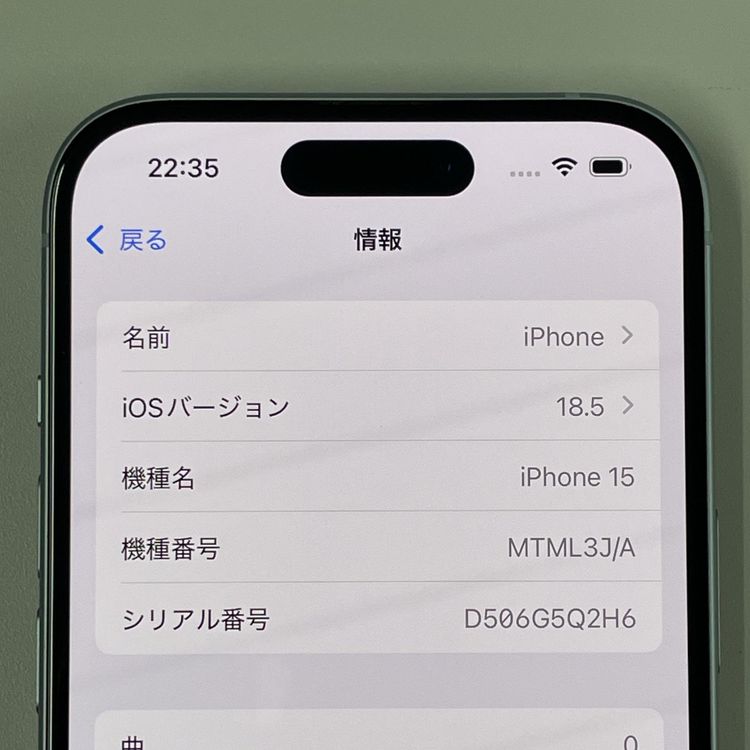 iPhone 15 128GB ֥롼 SIMå