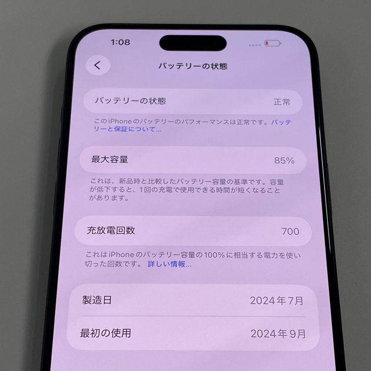 ���������¡��� iPhone 15 Pro Max 256GB �֥�å������˥��� SIM���å������