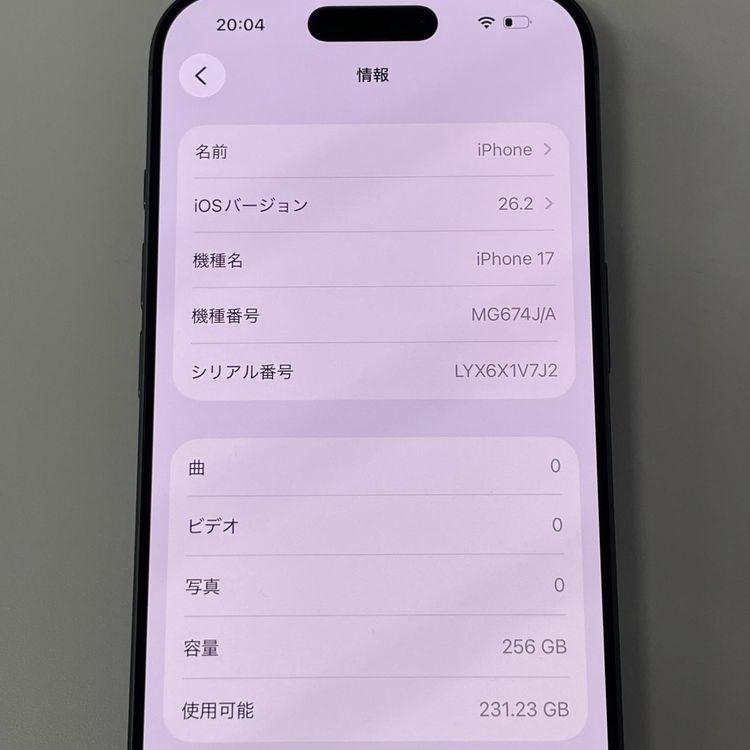 iPhone 17 256GB �֥�å� SIM���å������