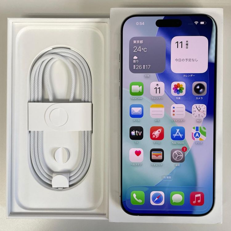 iPhone 16 Pro Max 512GB �ۥ磻�ȥ����˥��� SIM���å������