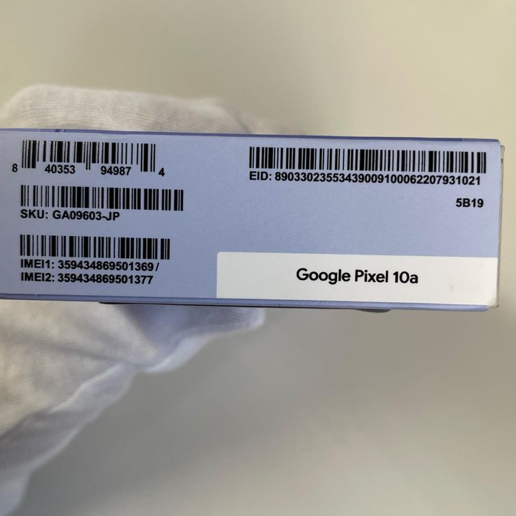 Google Pixel 10a Pixel 10a 128GB ��٥���� SIM���å������