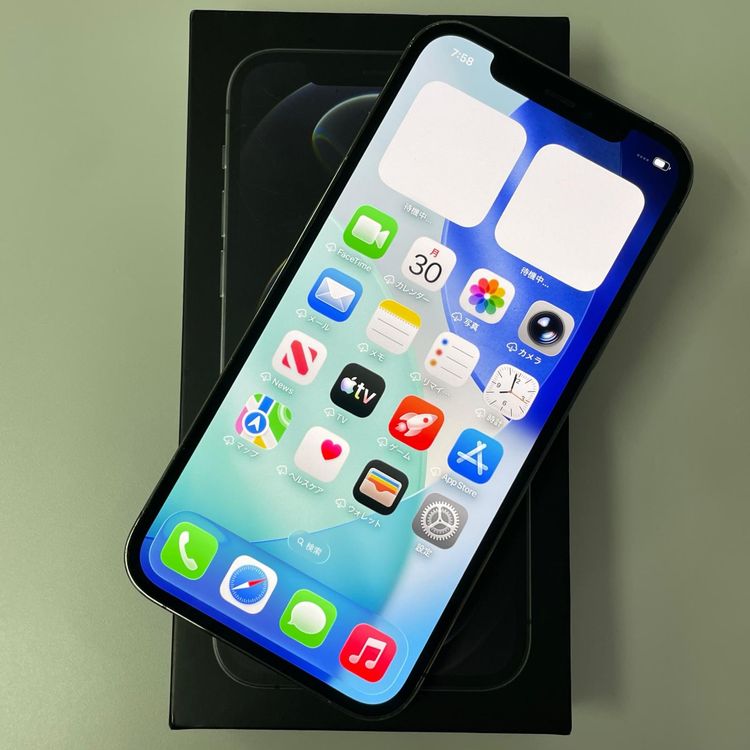 ���������¡��� iPhone 12 Pro 256GB ����ե����� SIM���å������