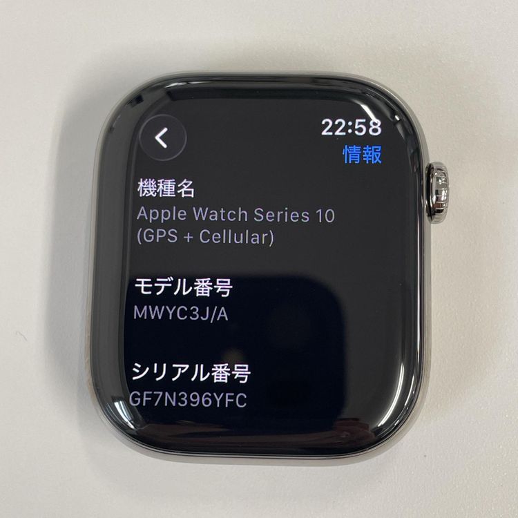 Apple Watch Apple Watch Series 10 46mm GPS+Cellular �����˥��� �ʥ����� SIM���å������