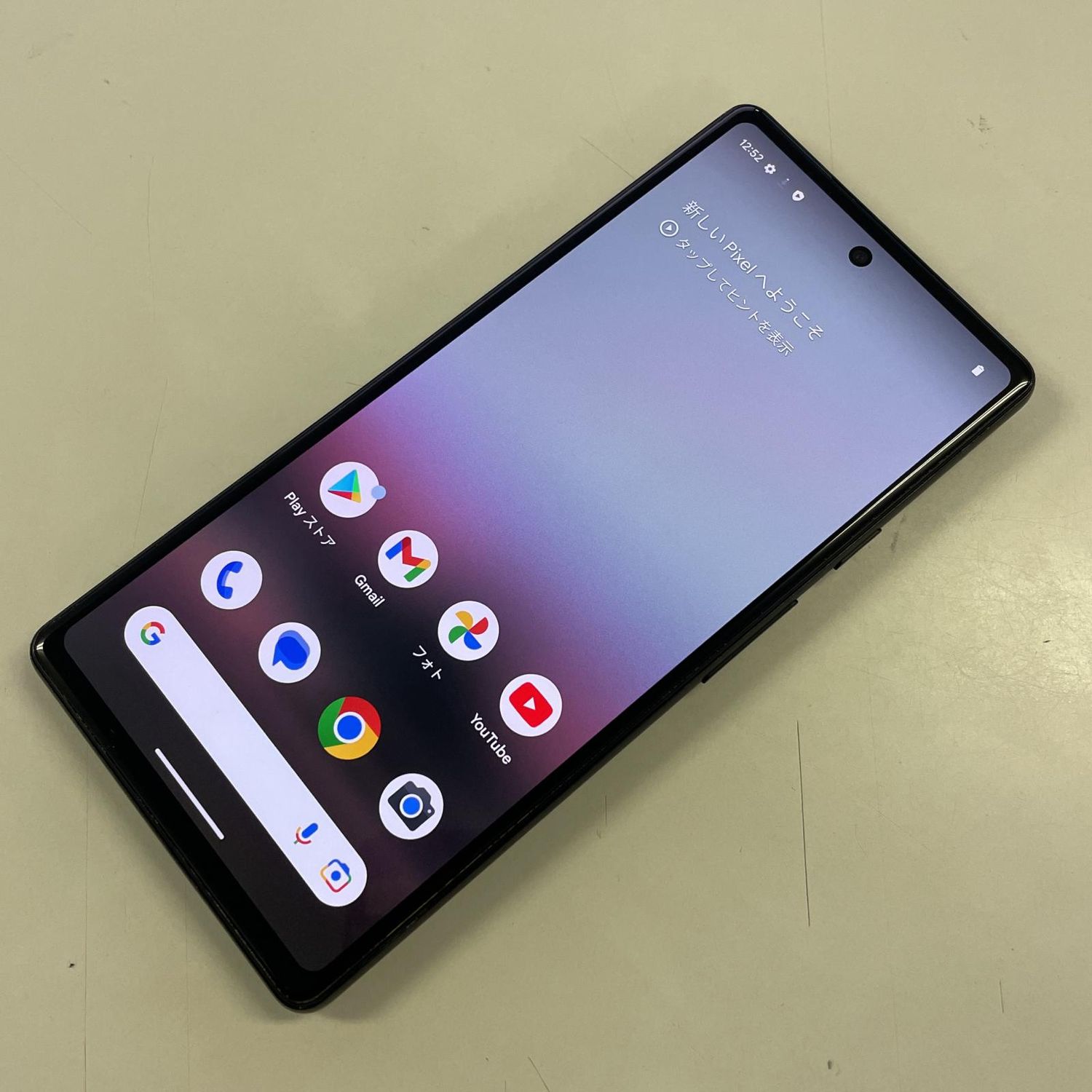 Google Pixel 6a au版 こも チョーク 白 128GB SIMフリー 