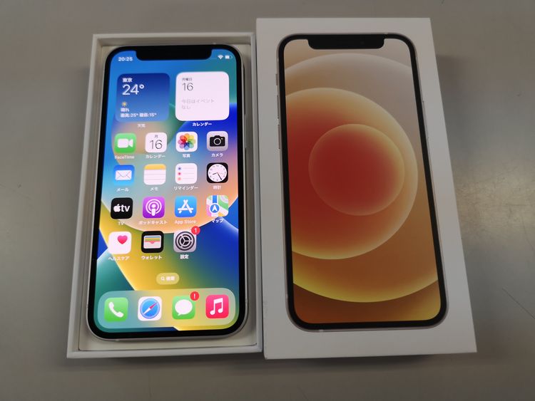 ���֥����ݾڡ�docomo iPhone 12 mini 64GB �ۥ磻�� SIM���å������