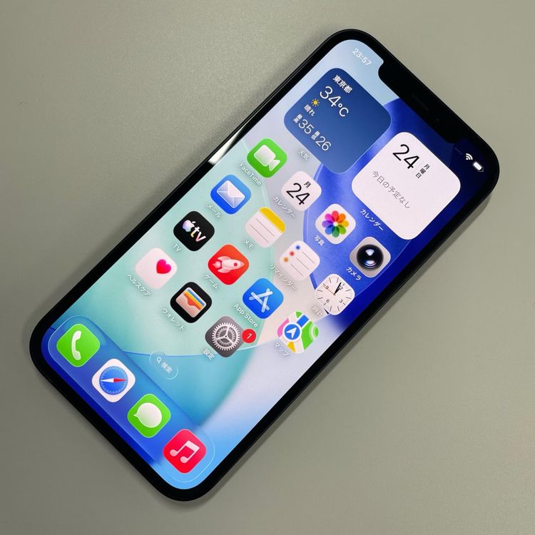 ���������¡��� iPhone 12 128GB �֥�å� SIM���å������