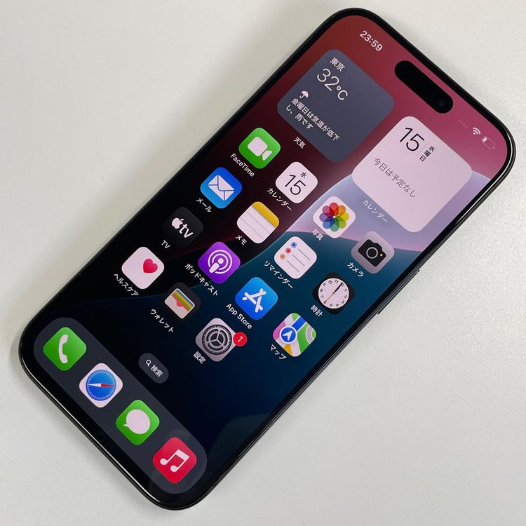 iPhone 15 Pro 256GB �֥�å������˥��� SIM���å������