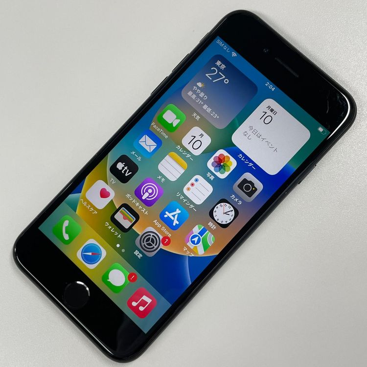 ���������¡��� iPhone SE(��2����) 64GB �֥�å� SIM���å������