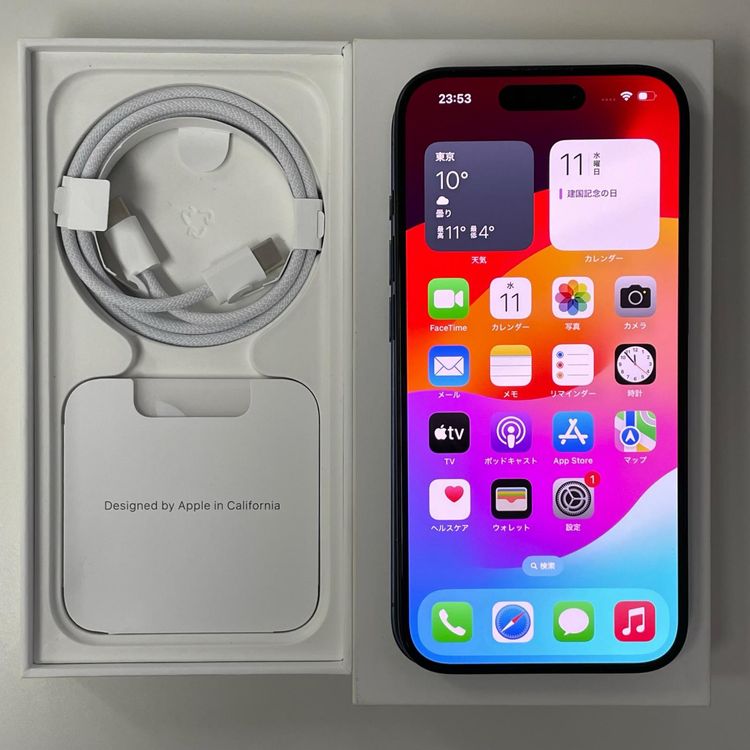 iPhone 15 Pro 256GB �֥롼�����˥��� SIM���å������