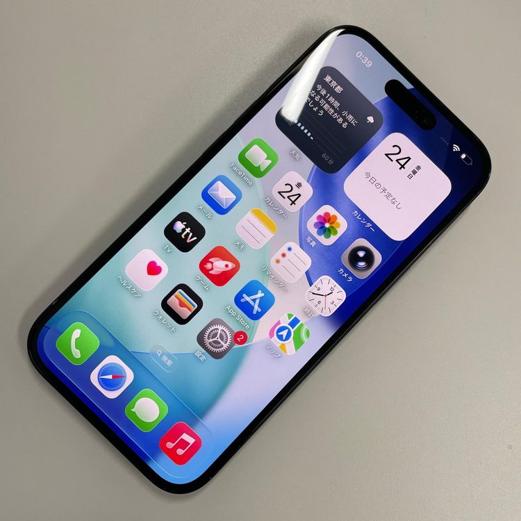 ���������¡��� iPhone 15 256GB �֥�å� SIM���å������