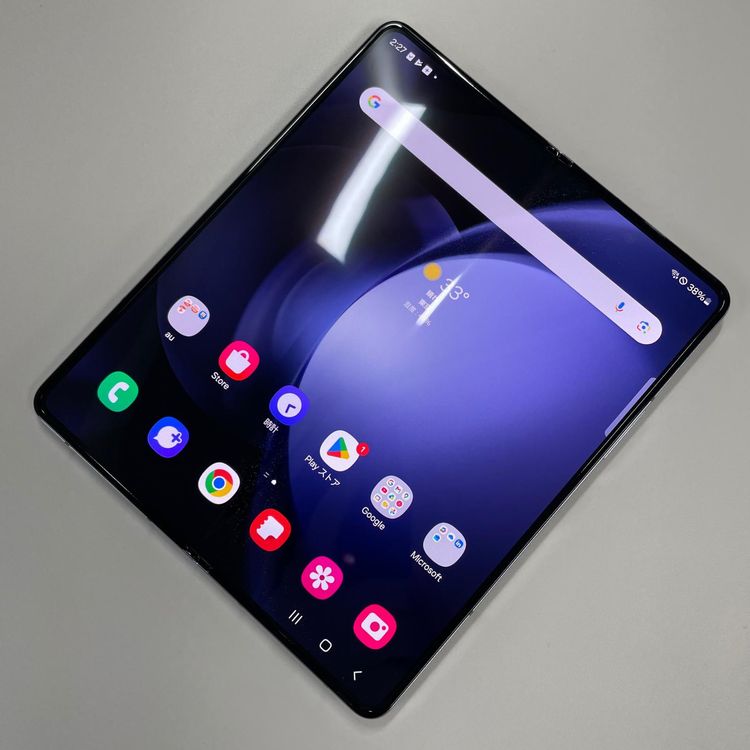 ���������¡��� Galaxy Z Fold5 SCG22 256GB ���������֥롼 SIM���å������