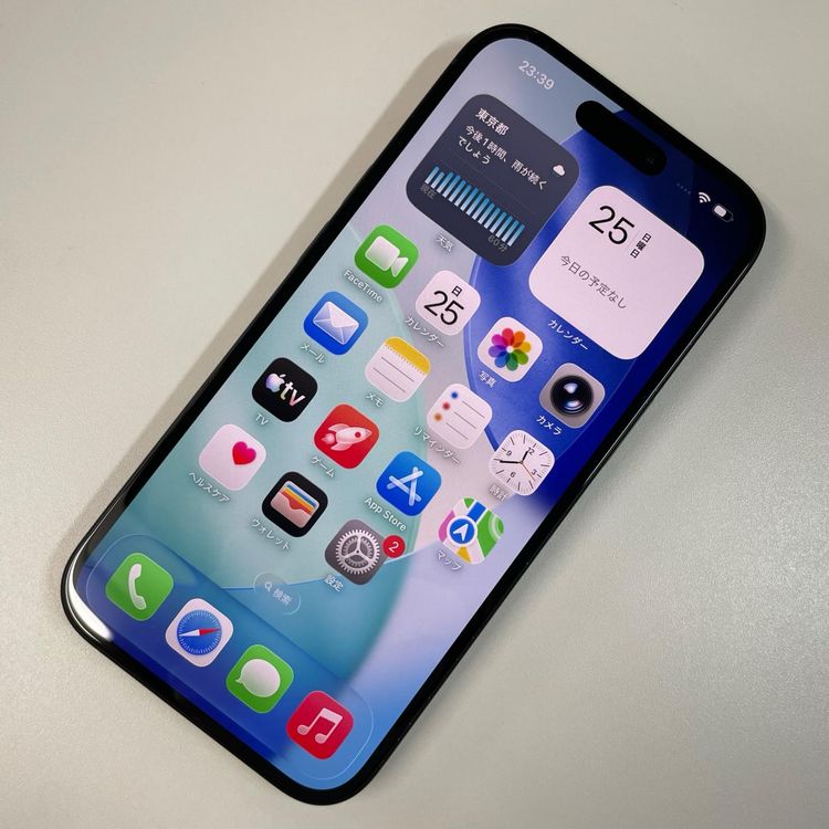 ���������¡��� iPhone 15 128GB �֥�å� SIM���å������