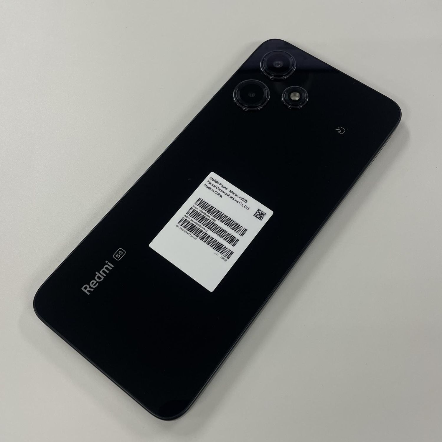 ムスビー｜☆利用制限〇☆ Redmi 12 5G XIG03 ミッドナイトブラック 