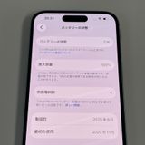 ���������¡��� iPhone 15 128GB �֥롼 SIM���å������