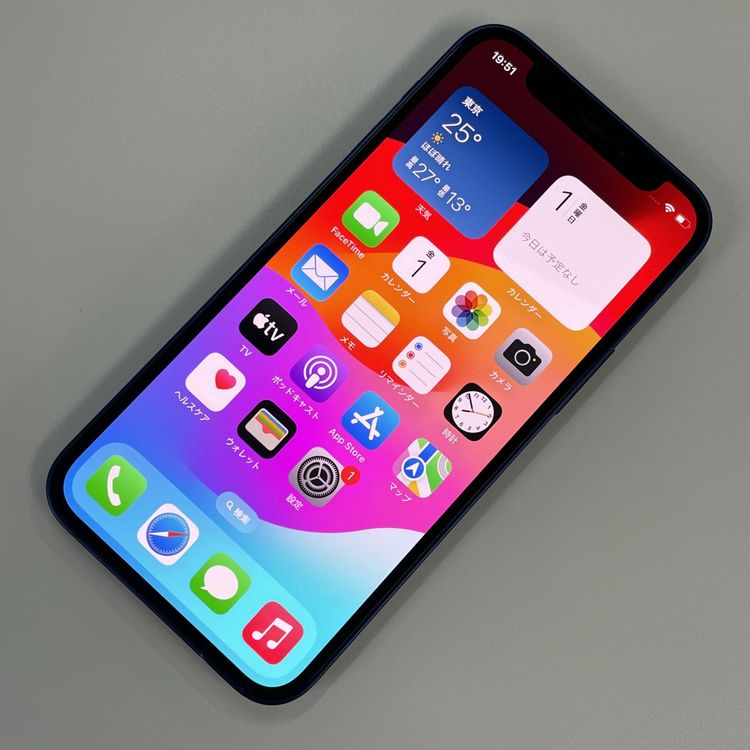 iPhone 12 mini 64GB �֥롼 SIM���å������