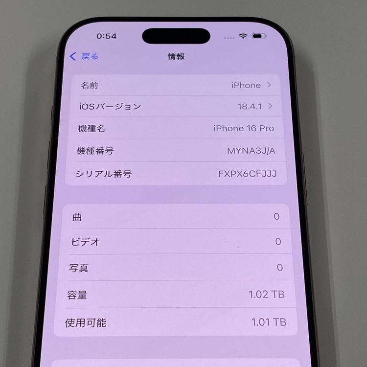 iPhone 16 Pro 1TB ǥȥ˥ SIMå