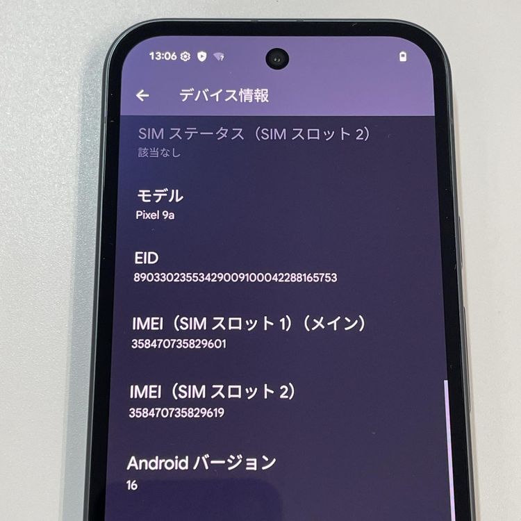 ���������¡��� Google Pixel 9a Pixel 9a 128GB	 ���֥��ǥ����� SIM���å������
