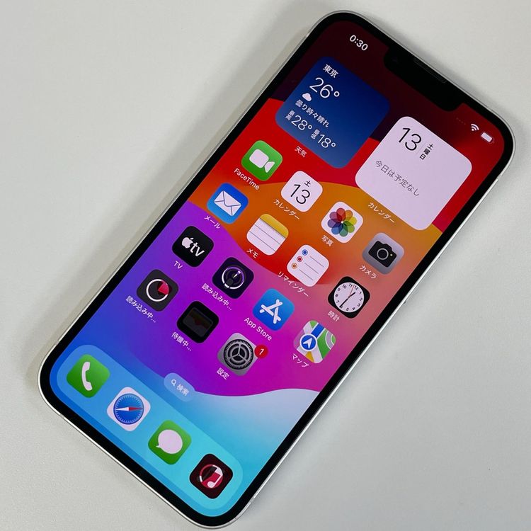 ���������¡��� iPhone 13 128GB �������饤�� SIM���å������