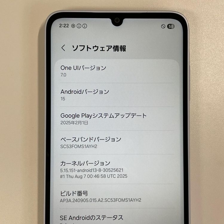 ���������¡��� Galaxy A25 5G SC-53F �饤�ȥ֥롼 SIM���å������