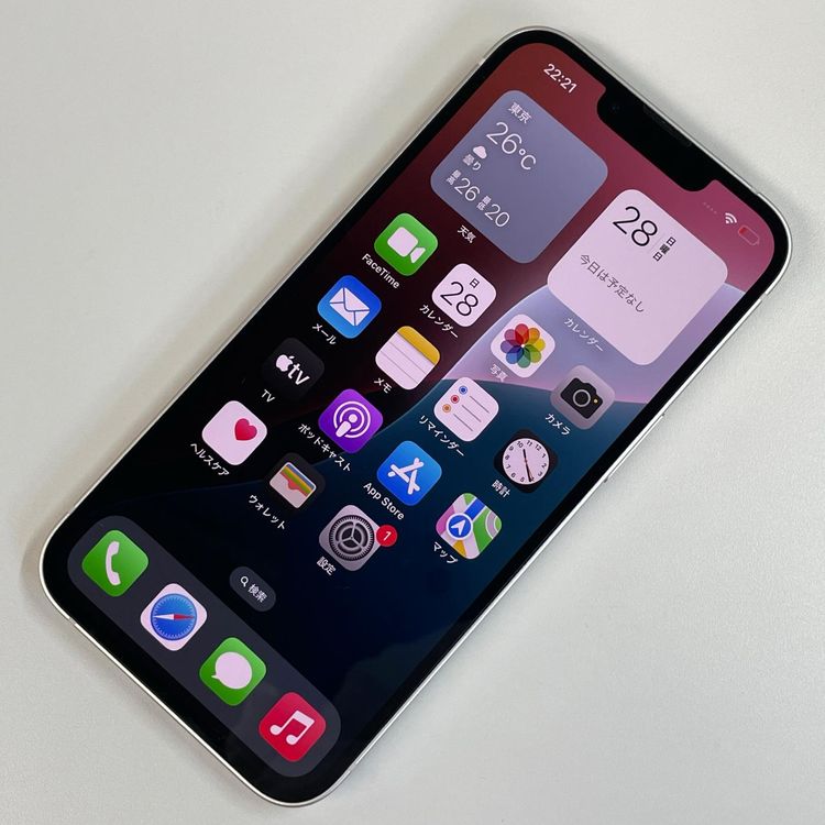 ���������¡��� iPhone 13 256GB �������饤�� SIM���å������