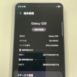 Galaxy S26 Galaxy S26 256GB ���Х�ȥХ�����å� SIM���å������