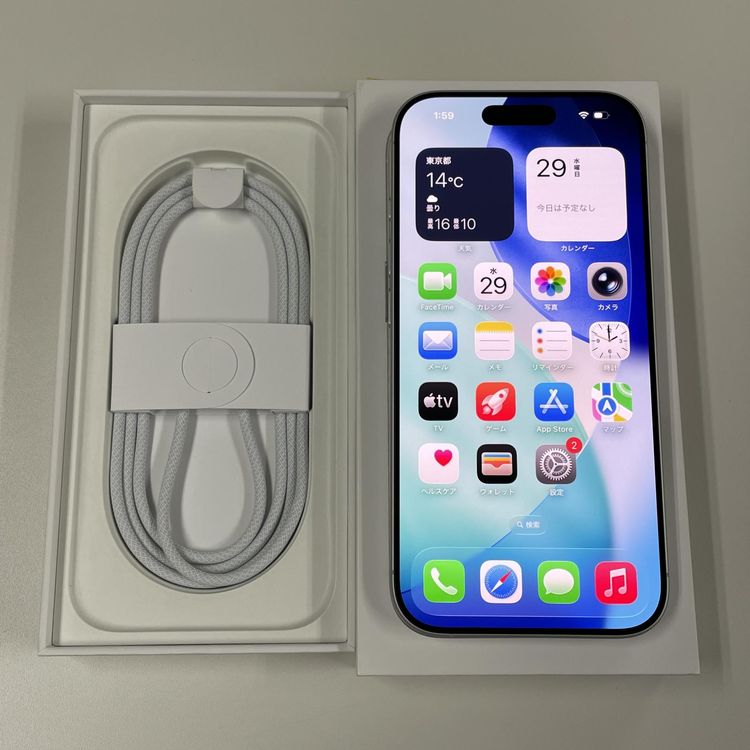 iPhone 17 256GB ホワイト SIMロック解除済