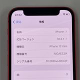iPhone 12 mini 64GB å SIMå