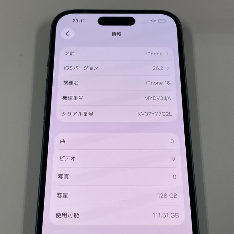 iPhone 16 128GB �ƥ����� SIM���å������