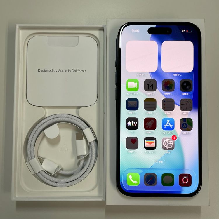 ���������¡��� iPhone 15 128GB �֥�å� SIM���å������