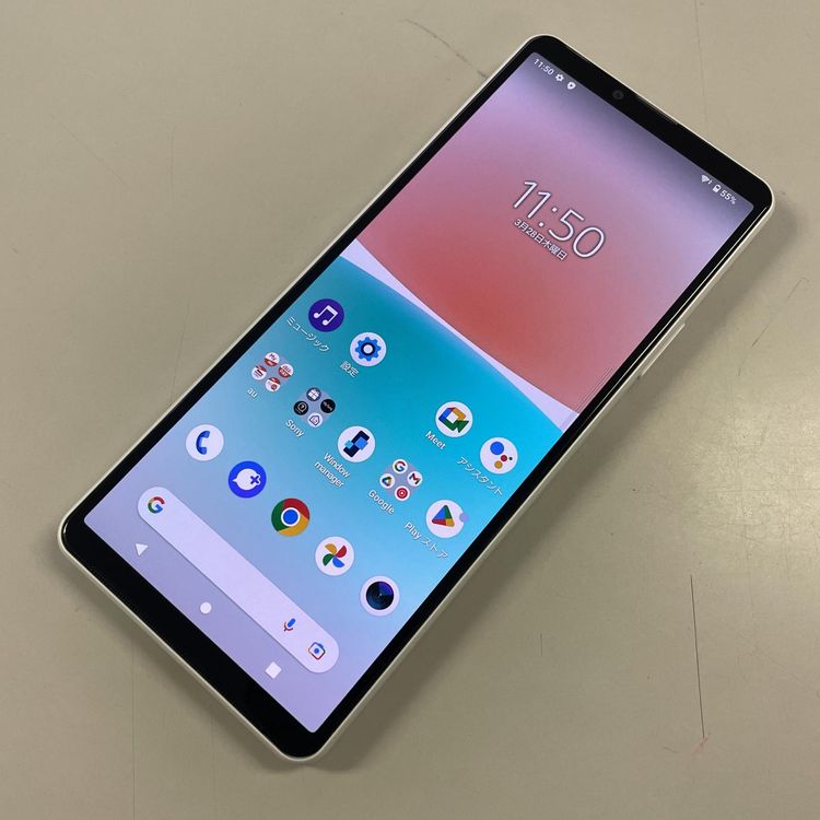 ���������¡��� Xperia 10 IV SOG07 �ۥ磻�� SIM���å������