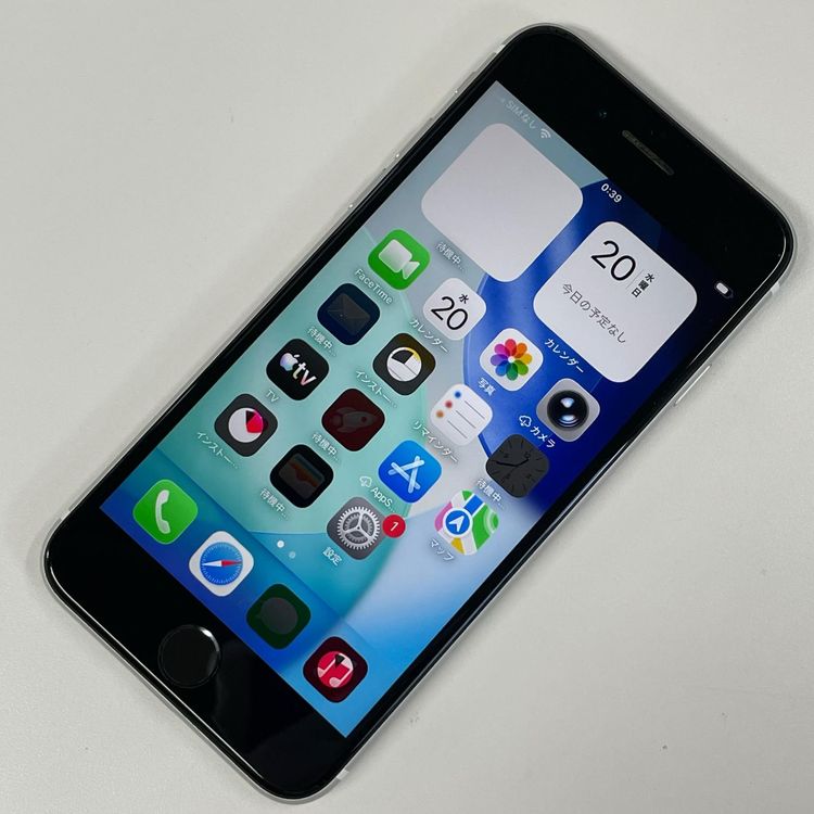 ���������¡��� iPhone SE(��2����) 64GB �ۥ磻�� SIM���å������