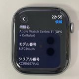 Apple Watch Apple Watch Series 11 46mm GPS+Cellular ����ߥ˥��� ���ڡ������쥤 SIM���å������