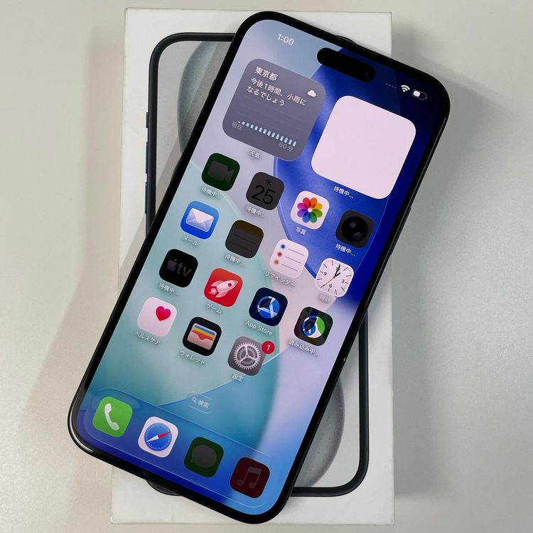 ���������¡��� iPhone 15 Plus 128GB �֥�å� SIM���å������