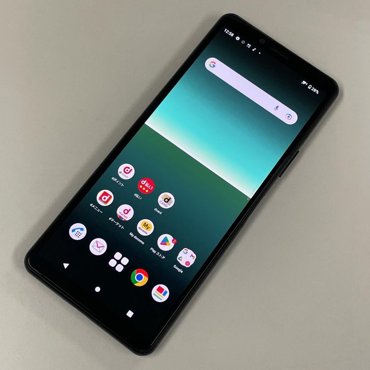 ���������¡��� Xperia 10 II SO-41A Black SIM���å������