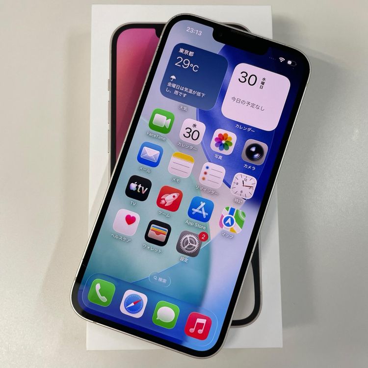 ���������¡��� iPhone 14 128GB �������饤�� SIM���å������