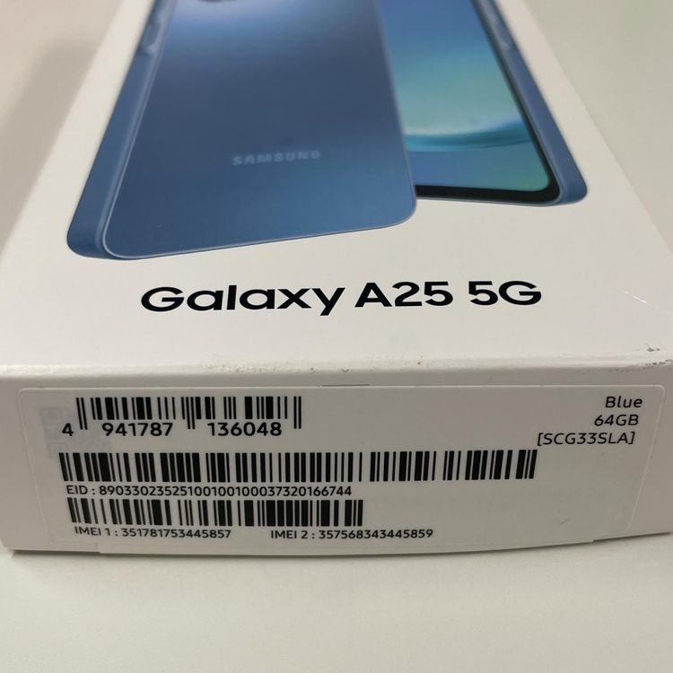 ¡ Galaxy A25 5G SCG33 ֥롼 SIMå