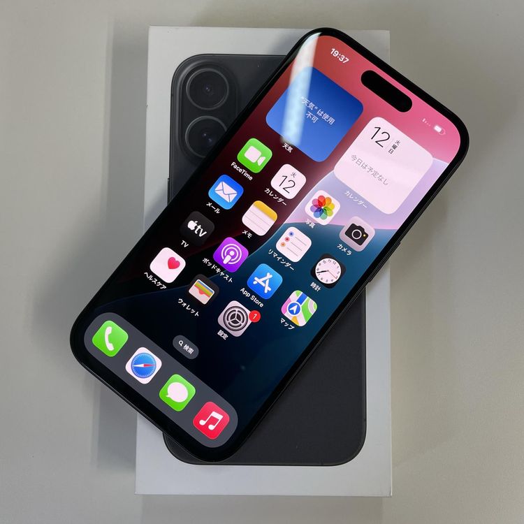 ���������¡��� iPhone 16 128GB �֥�å� SIM���å������