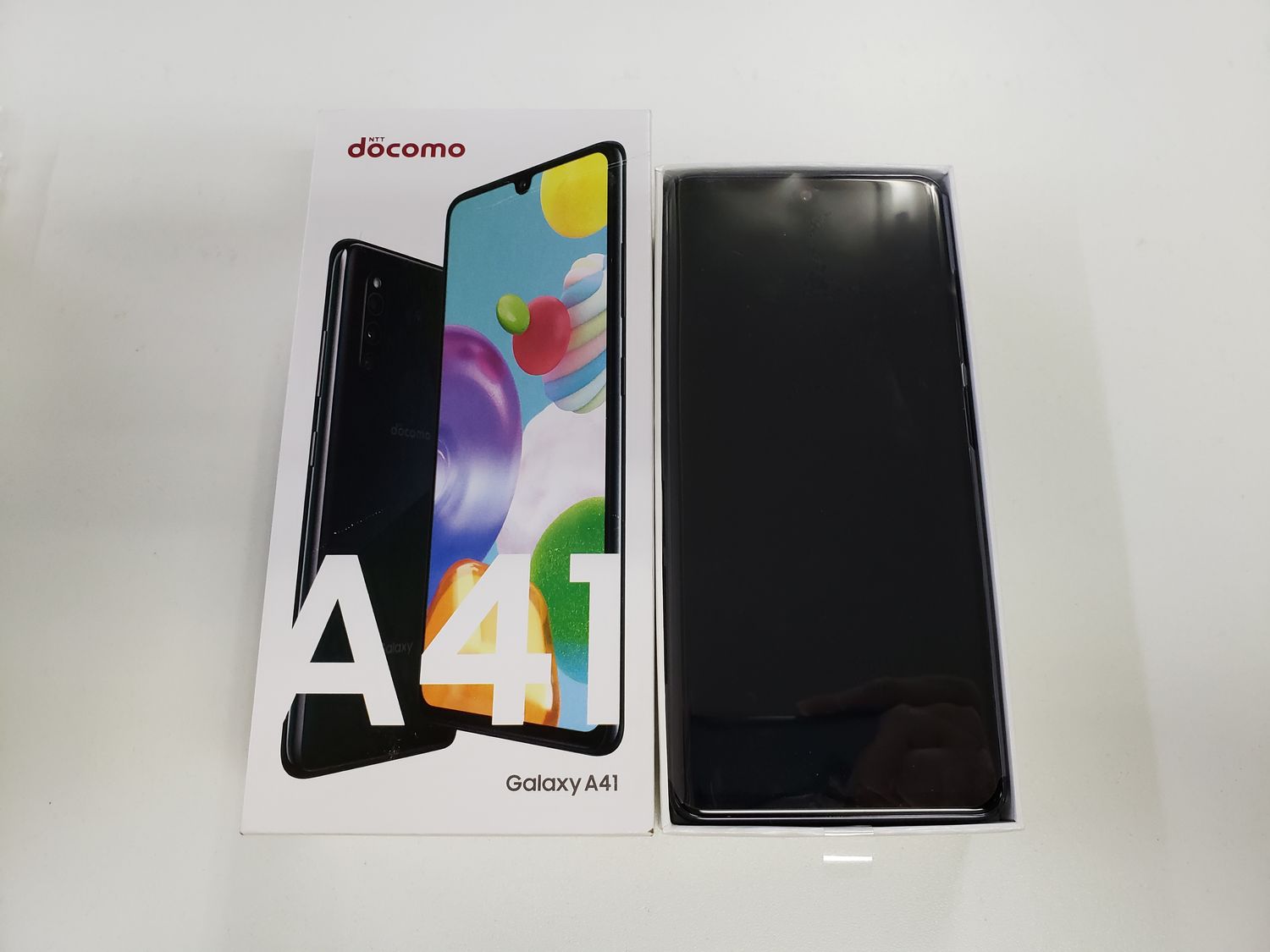 ムスビー｜☆利用制限○☆未使用品 docomo Galaxy A41 SC-41A ブラック 