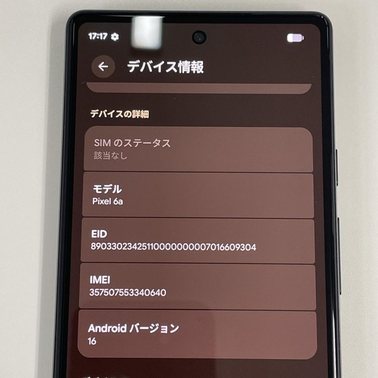 ���������¡��� Google Pixel 6a Pixel 6a Charcoal SIM���å������