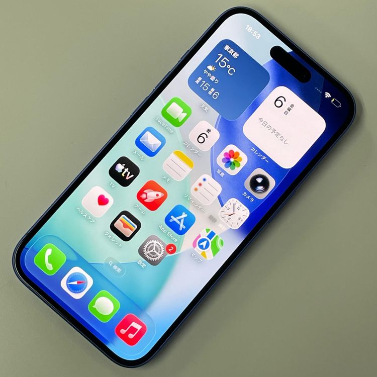 ���������¡��� iPhone 16 128GB ����ȥ�ޥ�� SIM���å������