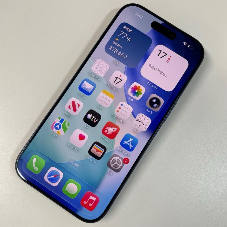 iPhone 17 Pro 256GB �ǥ����ץ֥롼 SIM���å������