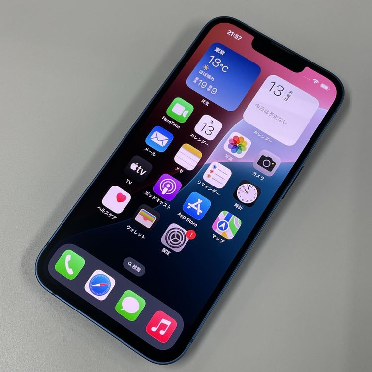 ¡ iPhone 13 128GB ֥롼 SIMå