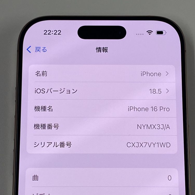 iPhone 16 Pro 128GB ǥȥ˥ SIMå
