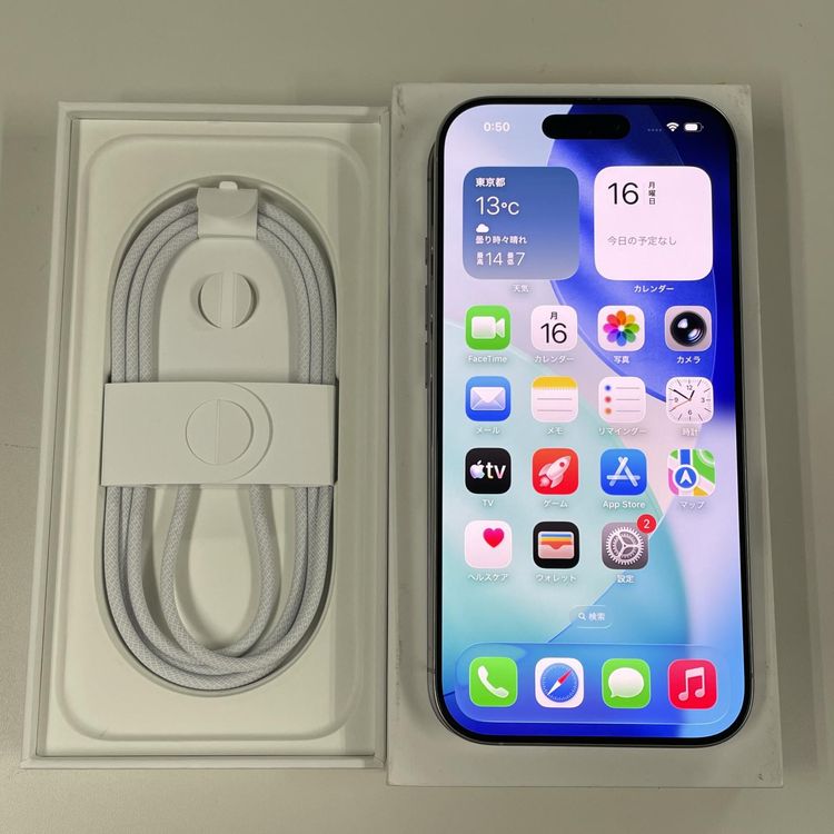 ���������¡��� iPhone 16 Pro 256GB �ۥ磻�ȥ����˥��� SIM���å������