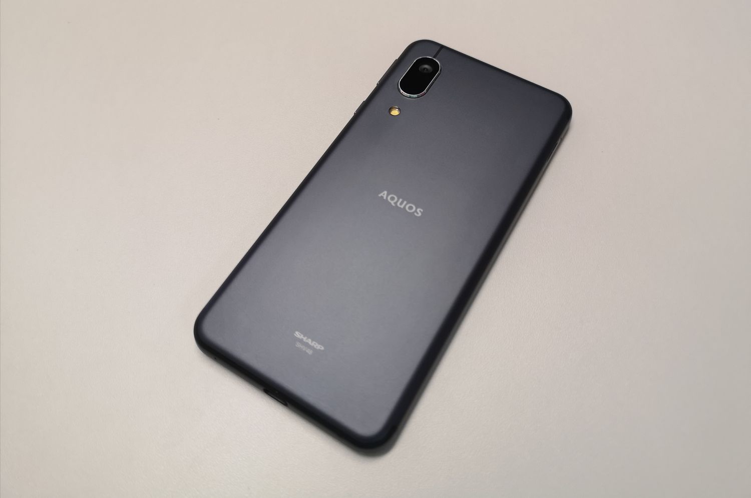 ムスビー｜☆利用制限○☆au AQUOS sense3 basic SHV48 ブラック SIM 