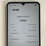 ���������¡��� Galaxy A25 5G SC-53F �饤�ȥ֥롼 SIM���å������
